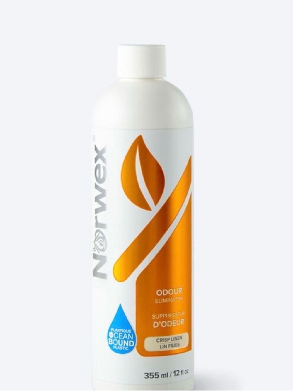 Norwex Odour Eliminator Spray - White and Orange